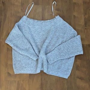 Charlotte Russe off the shoulder sweater